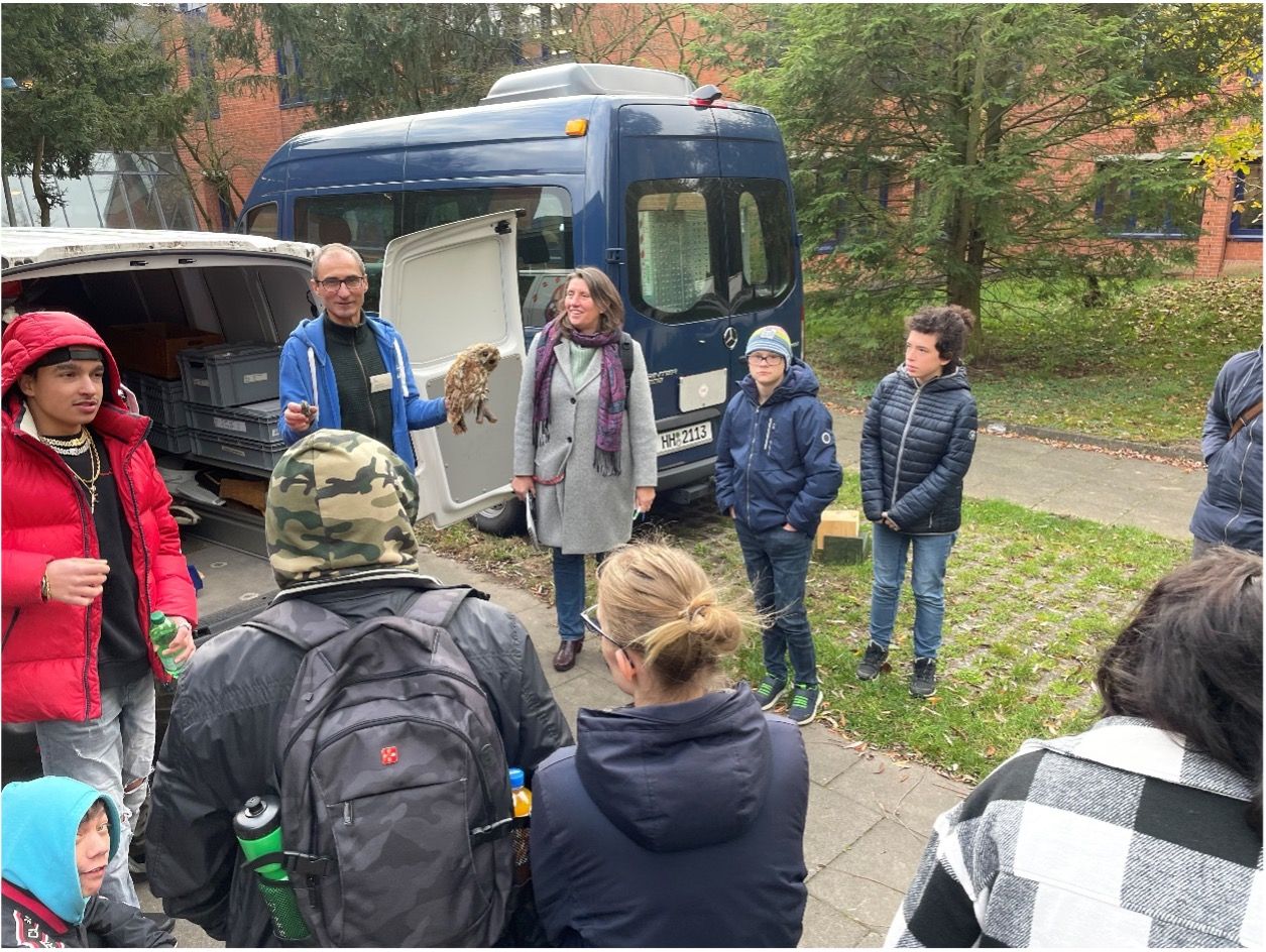 Das Fuchsmobil vom NABU war da!